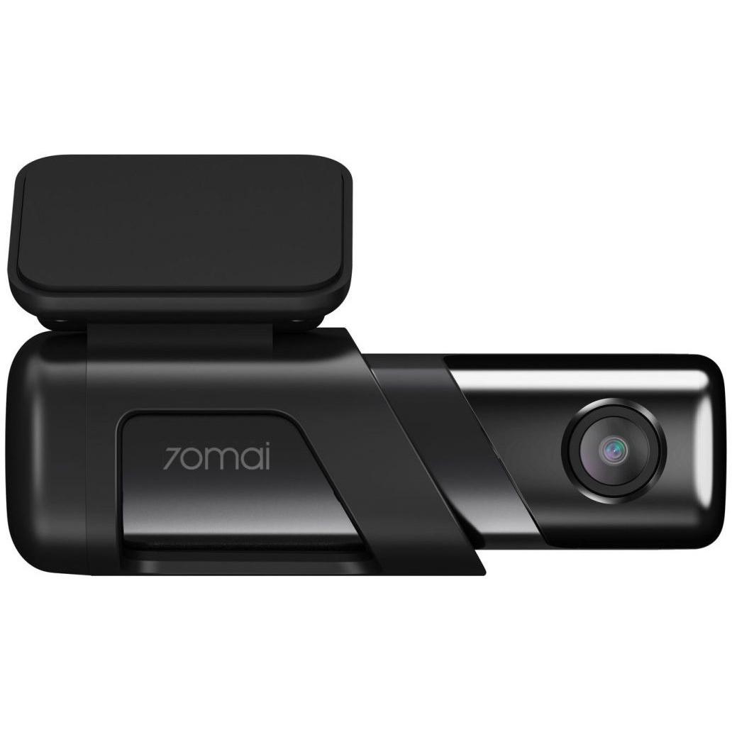 70mai M500 (Accumulatore di carica elettrica, Bluetooth, WiFi, Visione notturna, Ricevitore GPS, QUHD), Dashcam, Nero