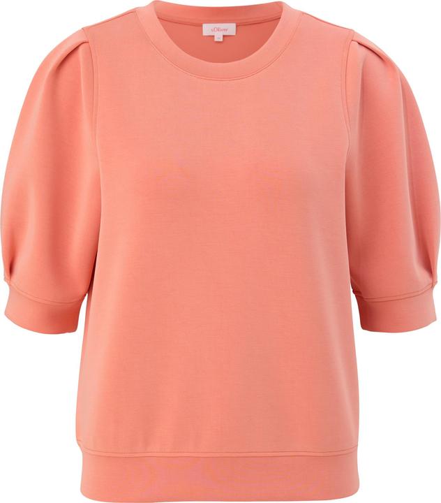 Produktbild s.Oliver Sweatshirt Sweatshirt mit halblangem Arm (38)