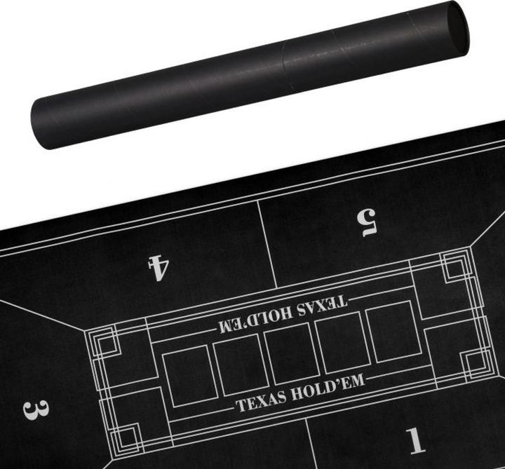 Image du produit Relaxdays Pokermatte 120 x 60 cm