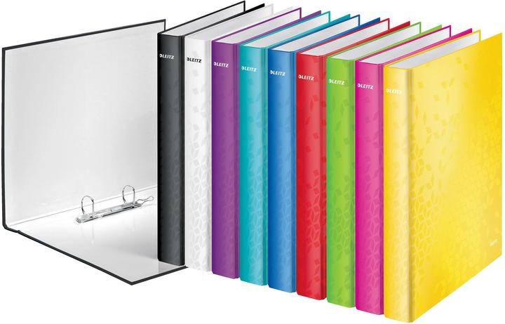 Actual product image Leitz School folder A4 Wow+ red (A4+, 40 mm, 1 pcs.)