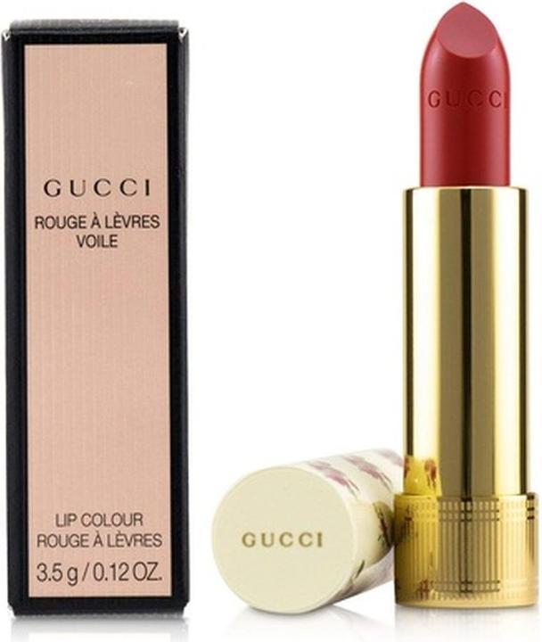 Actual product image Gucci Rouge à Lèvres Voile 25 Goldie Red (25 Goldie Red)