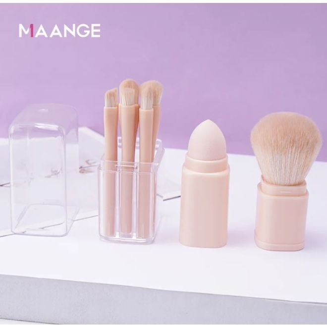 Produktbild Maange Mini Make-Up Reise Schminkpinsel (8-tlg.Set) (Set)