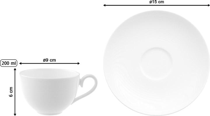 Image du produit Villeroy & Boch Tasse à café avec soucoupe Royal (200 ml, 1 x)