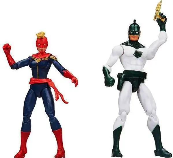 Actual product image Hasbro Marvel Legends Captain Marvels Action Figure 2-Pack (Cosmic Marvels)