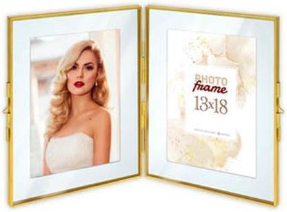 Actual product image ZEP Picture frame XF8257 Bruxelles Gold 2x 13x18 cm (13 x 18 cm)