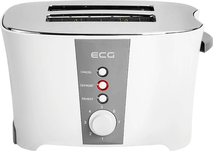 Produktbild ECG ST 818 Toaster 2 Scheibe(n), Edelstahl