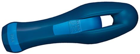 Actual product image Pferd Ergonomics file handle FH 410 (115 mm)