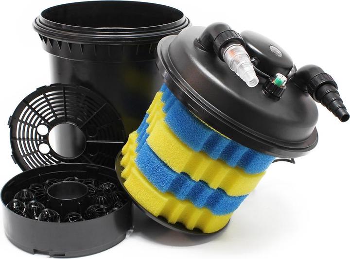 Produktbild SunSun CPF-380 Druckteichfilter 10.000 l/h / 11 W Teichdruckfilter Teichfilter