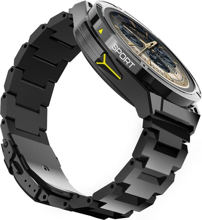 Actual product image HiFuture smartwatch Active black yellow HSSW9BY (105 mm)