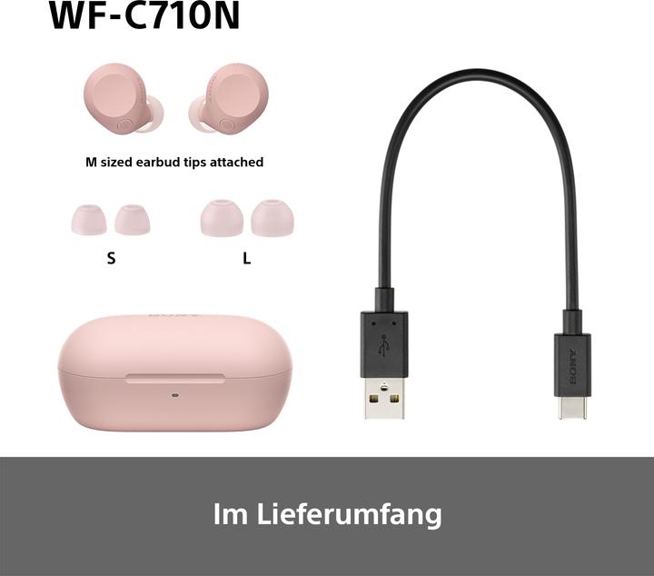 Image du produit Sony WF-C710N (NC, 8.50 h, Sans fil)