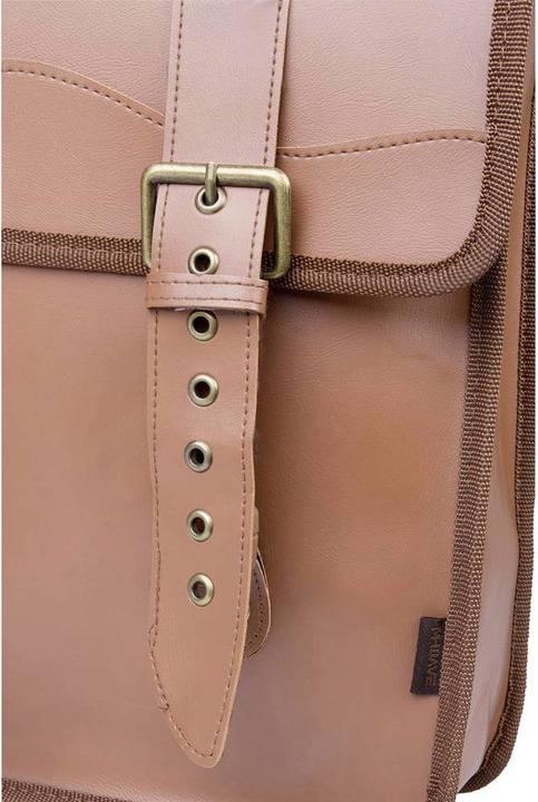 Produktbild M-Wave M Wave Gepäckträgertasche Gepäckträgertsche Amsterdam Double L Echtlederoptik (15 l, Gepäckträgertasche)