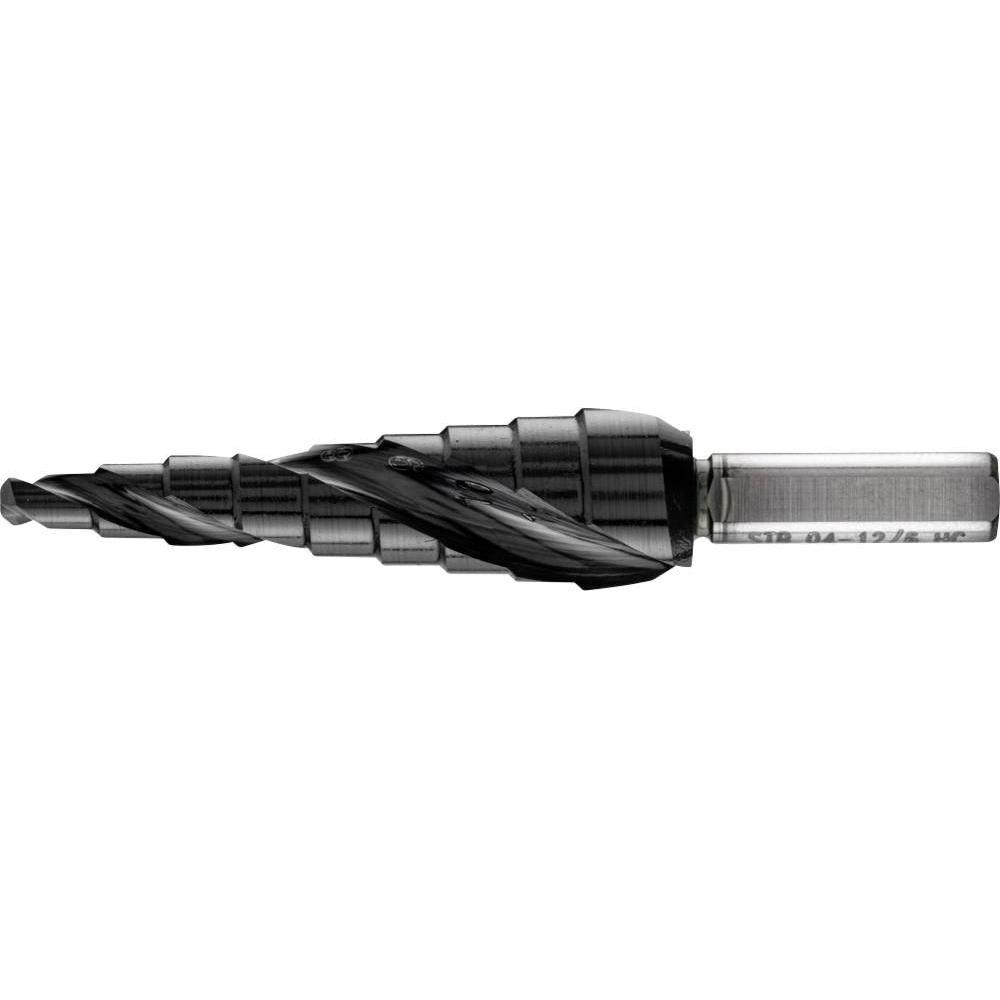 Thumbnail - Pferd, Bohrereinsatz, Stufenbohrer HSS 4 12 mm Gesamtlänge 65 1 St. (12 Millimeter)