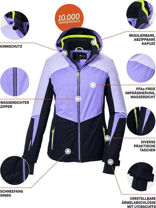 Immagine prodotto Killtec KSW 66 Damen Skijacke lila (42)