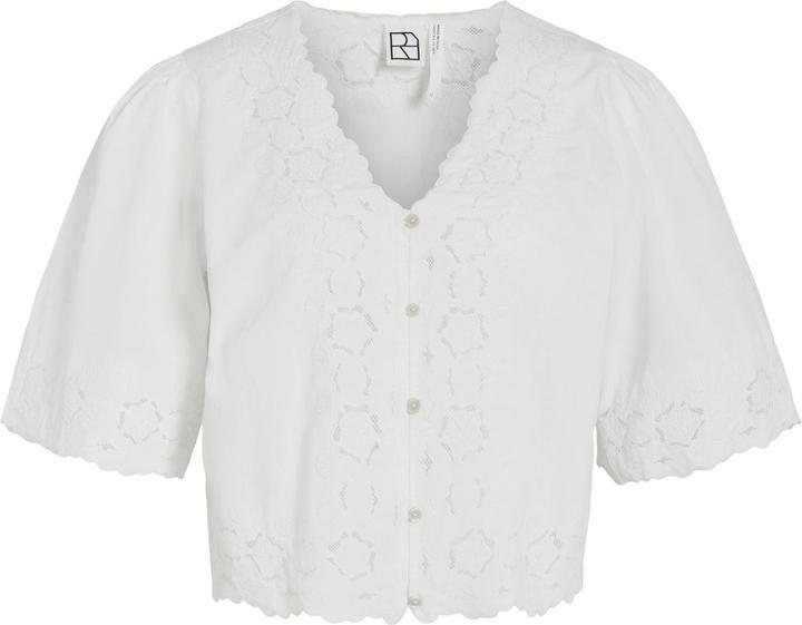 Produktbild Rouge Edit V-Ausschnitt Oberteil mit kurzen Ärmeln (36)