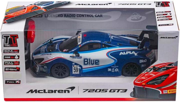 Immagine prodotto Tec-Toy Auto McLaren 720S GT3 Blu, 1:24