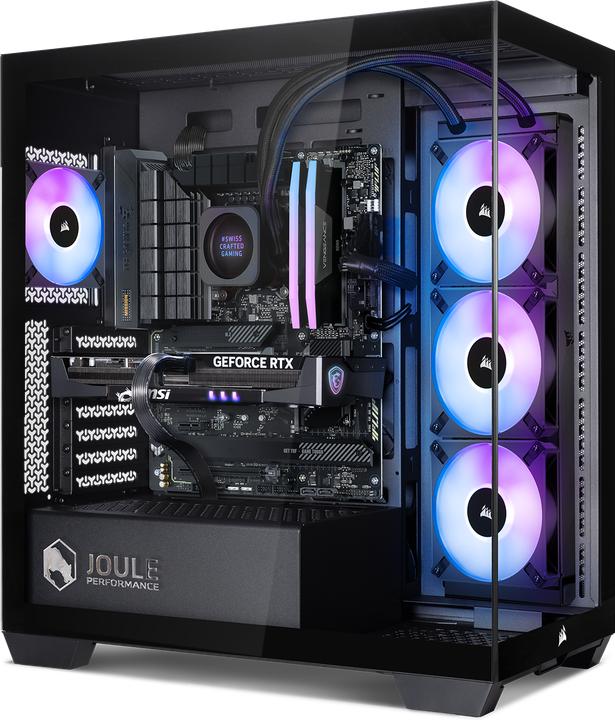Actual product image Joule Performance High End Gaming PC L1135291 (1000 GB, 32 GB, AMD Ryzen 7 9800X3D, GeForce RTX 5070)