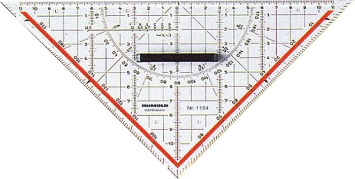 Image du produit Rumold Triangle géométrique (22 cm, Matières plastiques)