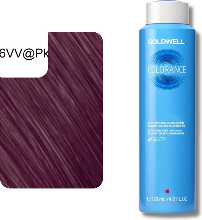 Immagine prodotto Goldwell Colorance Depot Demi Colore permanente per capelli (6VV@PK - viola metallizzato rosa eluminato)