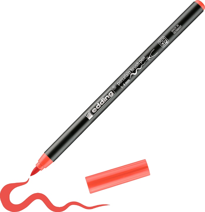 Immagine prodotto Edding Pennarello per colorare la porcellana (Cremisi, 4 mm, 1 x)