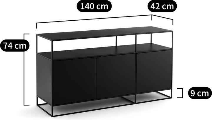 Image du produit La Redoute Interieurs Hiba (140 x 42 x 74 cm)