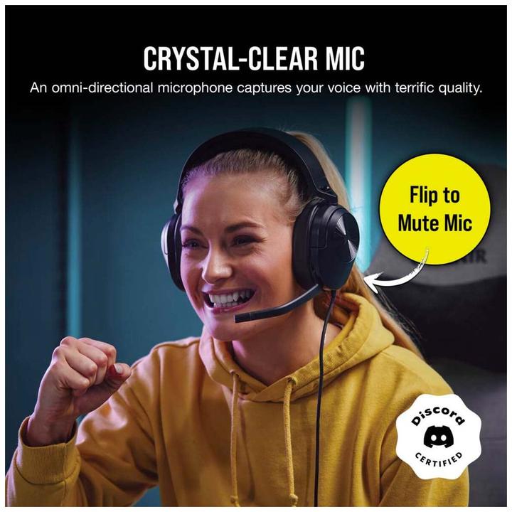 Actual product image Corsair HS55 Surround Carbon (Cable)