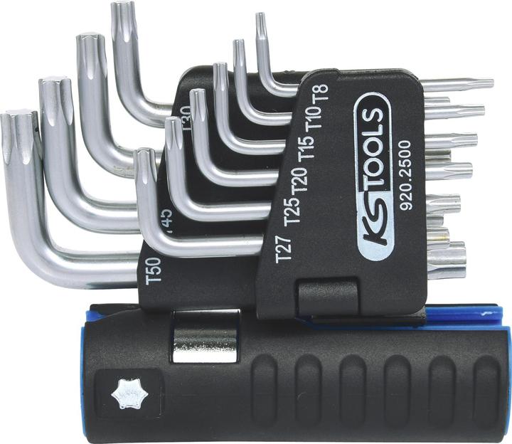 Actual product image KS Tools 3 in 1 angle pin wrench set short