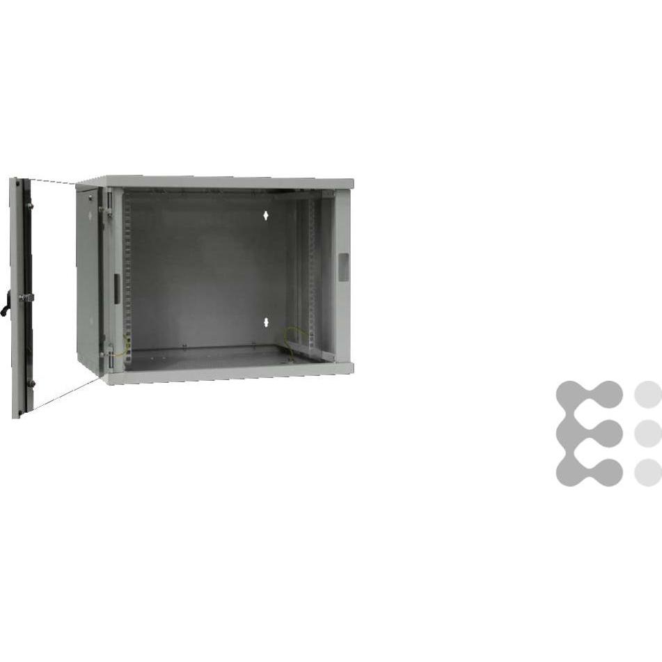 Thumbnail - Rittal Netzwerkwandgehäuse 9HE 477x600x500 LANCase II/9 (9 HE, 19 Zoll Rack), Serverschrank, Grau