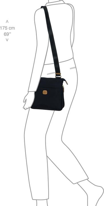 Immagine prodotto Brics Borsa a tracolla X-Collection da 26 cm con piega a espansione