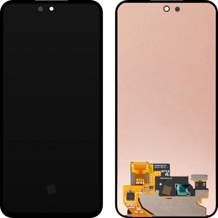 Samsung Display Unit für Galaxy S23 FE S711, w/o Frame, Schwarz (Display)
