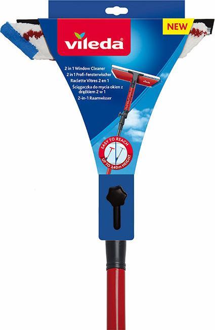 Actual product image Vileda Brush, for windows, with telescopic handle (1 pcs.)