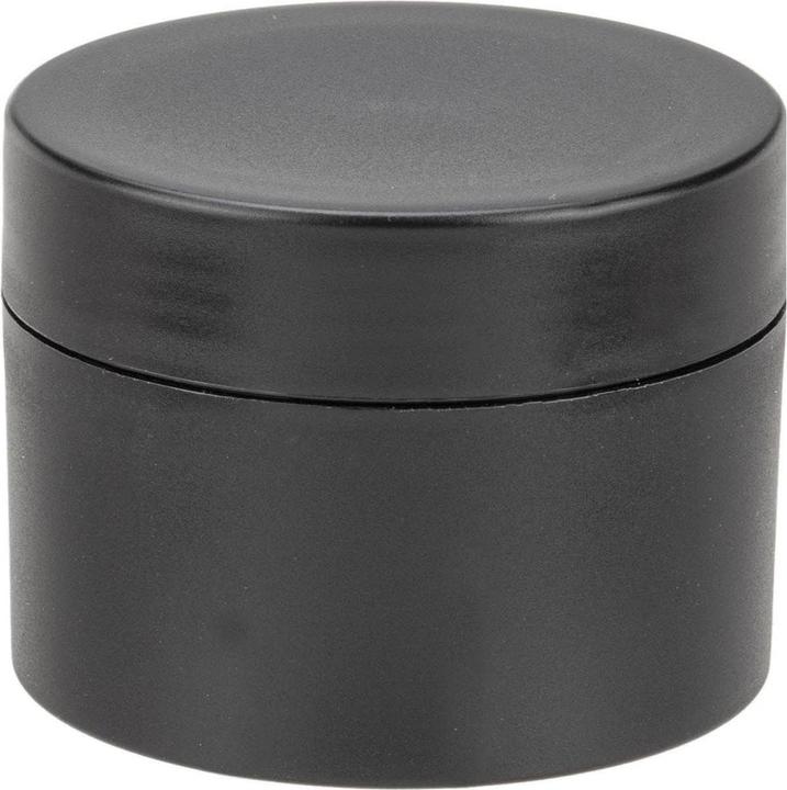 Actual product image Glorex Cosmetic Jar Double Walled 50 ml, Black
