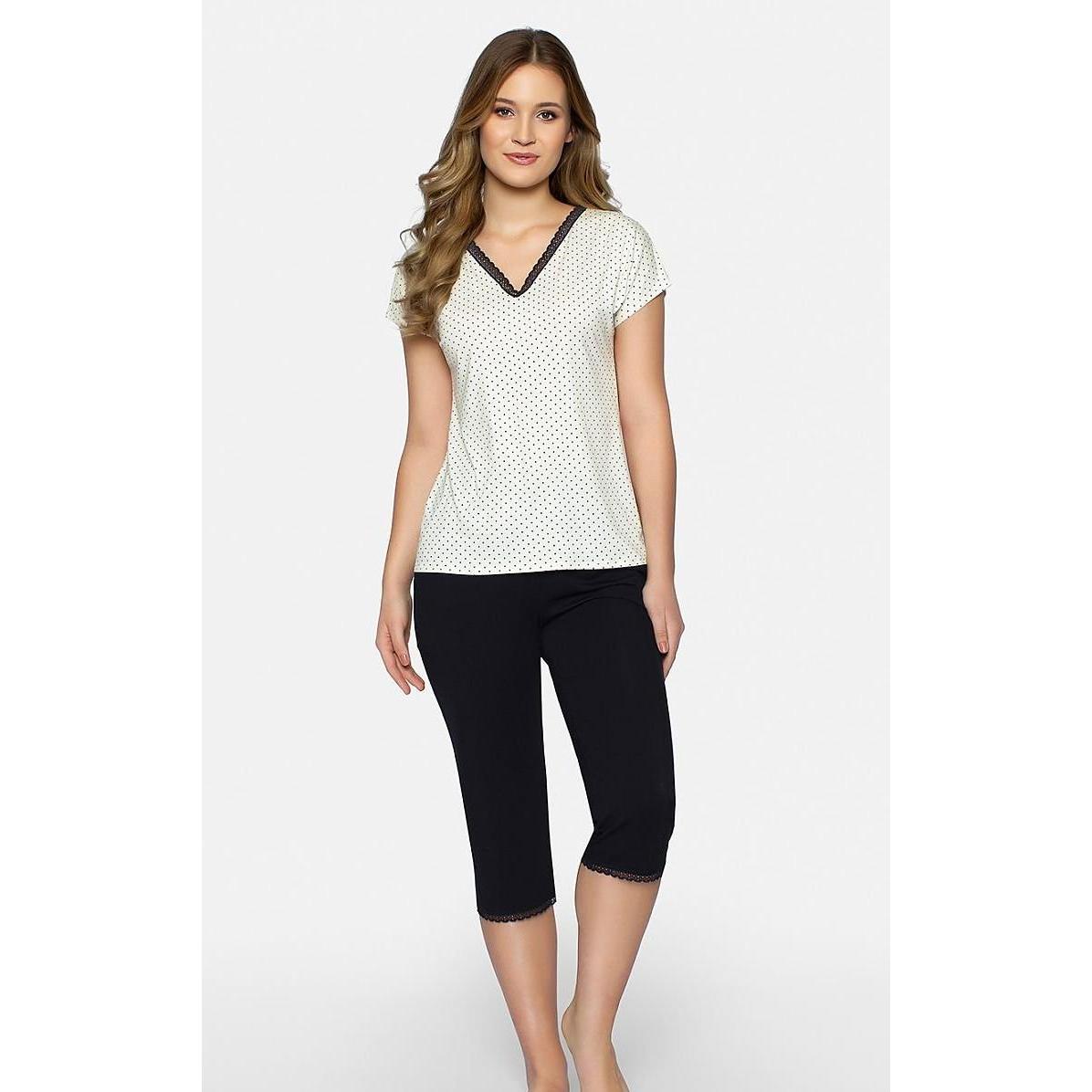 Babella, Damen, Pyjama, Pyjama, Beige, (S)