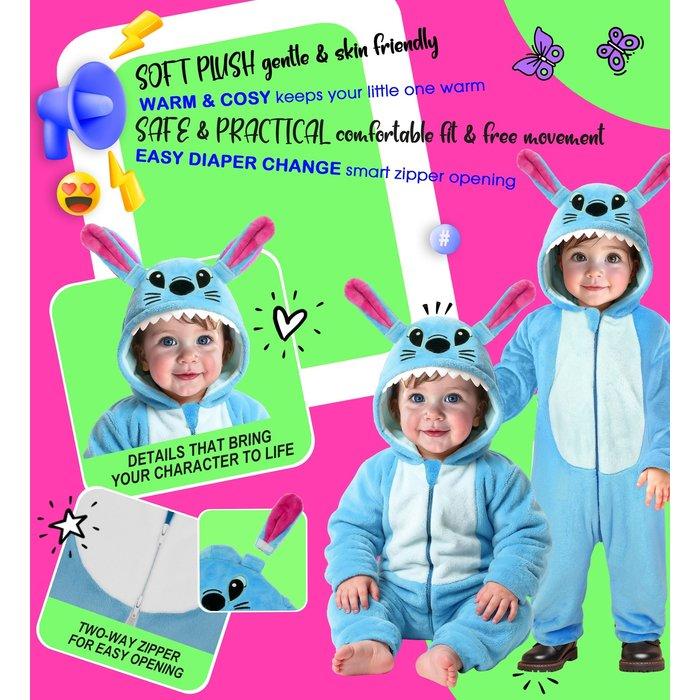 Produktbild Widmann Monster Samt Plüschkostüm (98)