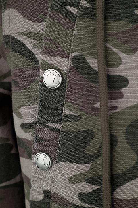 Produktbild Black Premium Camouflage Parka mit Teddyfutter (S)