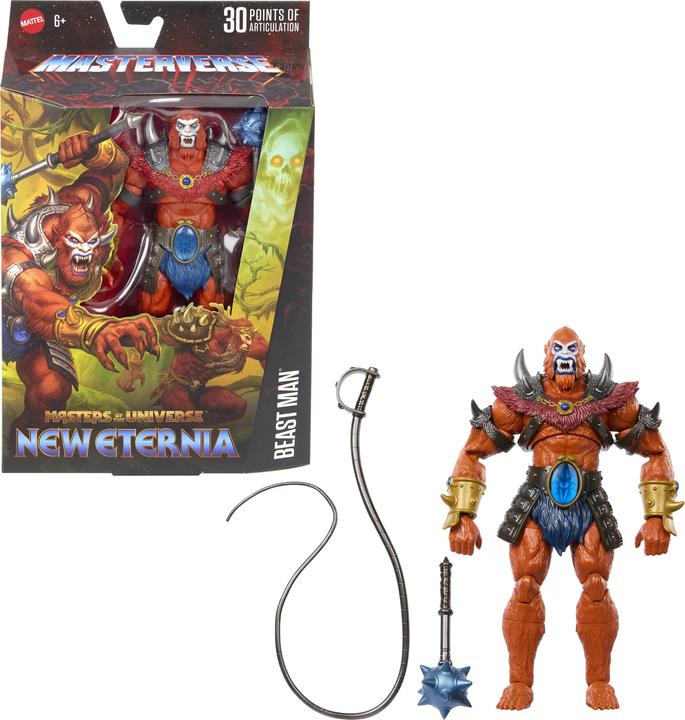 Actual product image Mattel M.o.t.U. Masterverse Core NE Beast Man