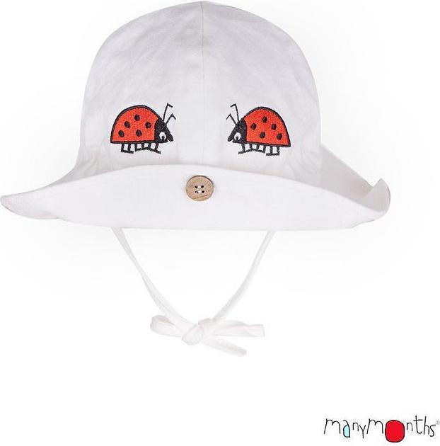 Produktbild ManyMonths Summer Hat Eco Hanf - Natural Ladybug