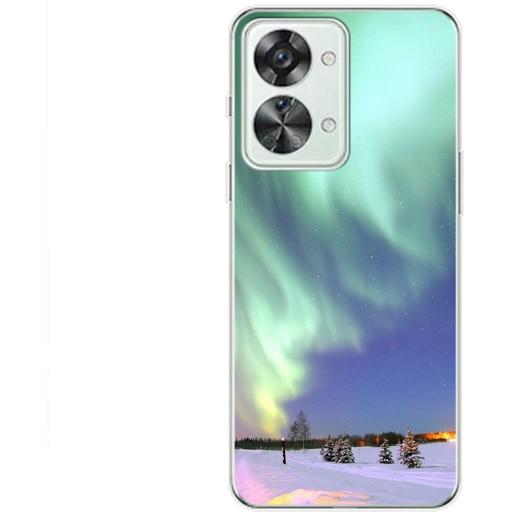 König Design Hülle Handy Schutz für OnePlus Nord 2T Case Cover Tasche Bumper Etuis TPU Neu (OnePlus Nord 2T), Smartphone...
