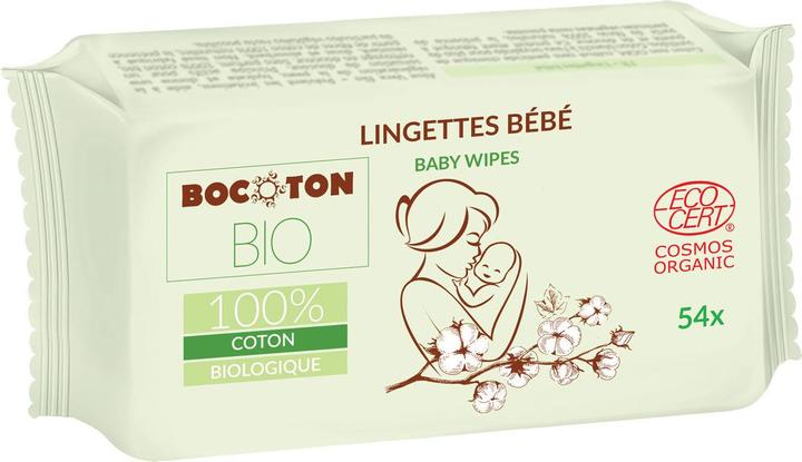 Produktbild Bocoton Baby Tüchlein Bio (54 Stück)
