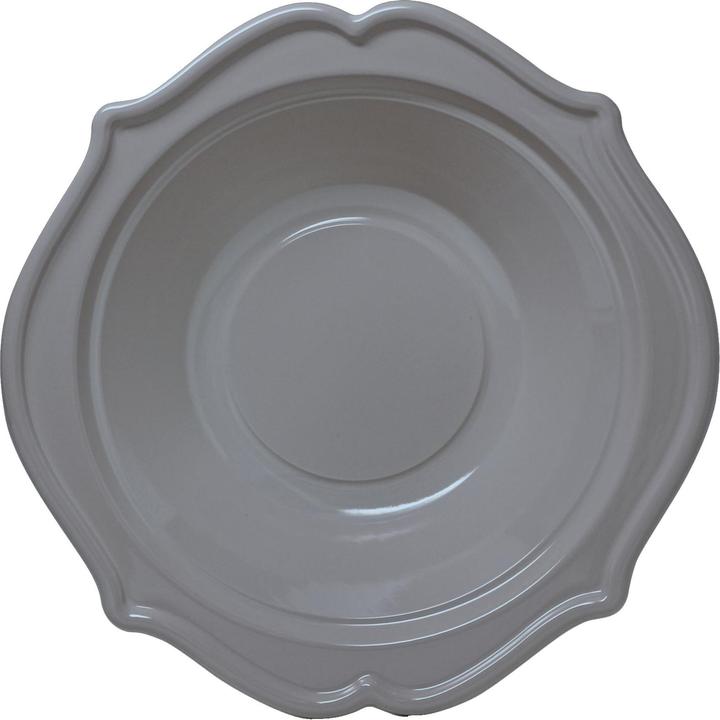 Image du produit Decorline Assiette à soupe 400ml Festive Gris (12 x)