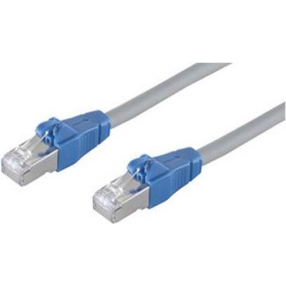 Shiverpeaks S-Conn BS08-27020 Netzwerkkabel 1 m Cat6a S/FTP (S-STP) Grau (S/FTP, CAT6a, 1 m), Netzwerkkabel