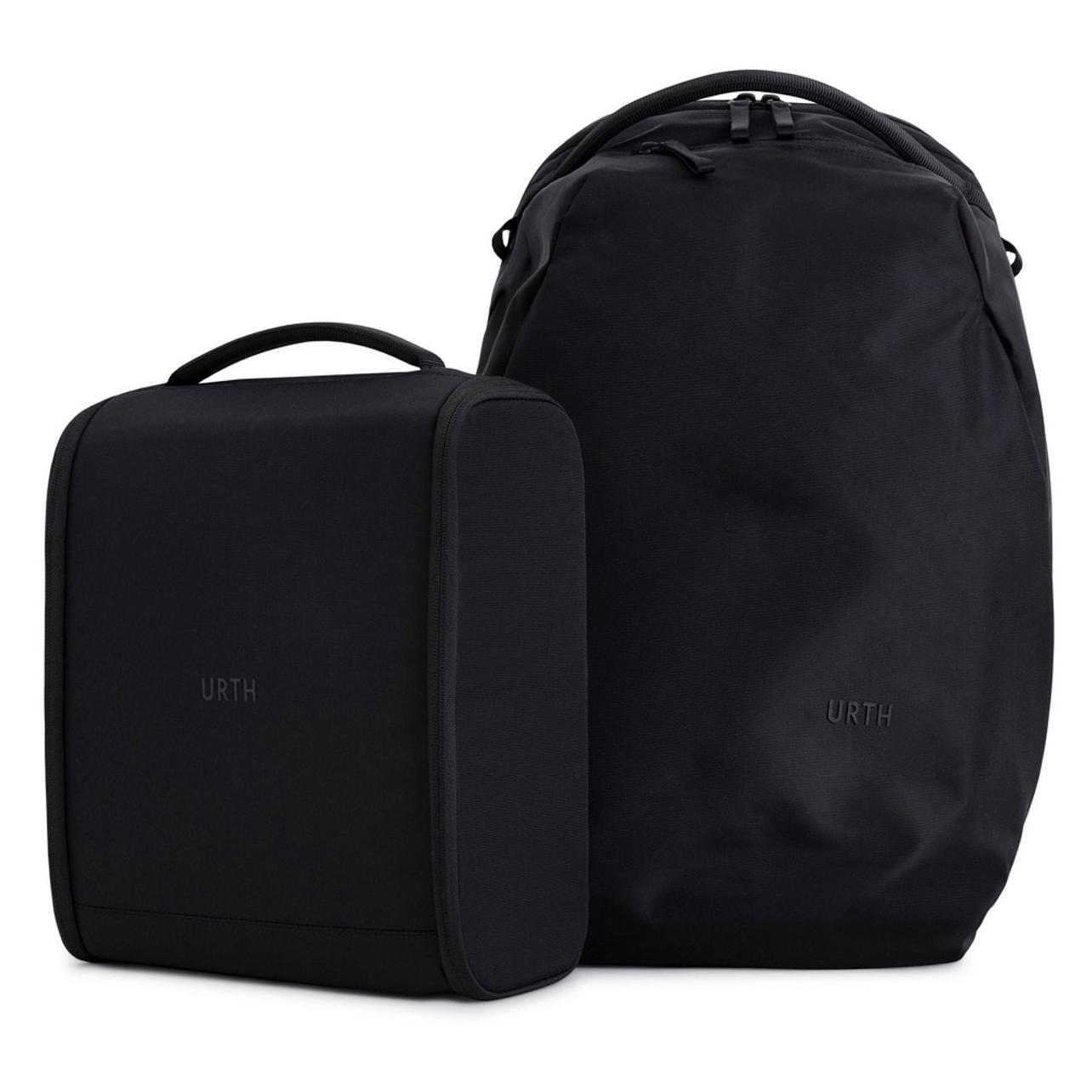 Urth Norite 24L Backpack + Camera Insert (Black) (Fotorucksack, 24 l), Kameratasche, Schwarz
