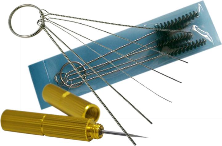 Wiltec Airbrush Cleaning brushes set and needle set