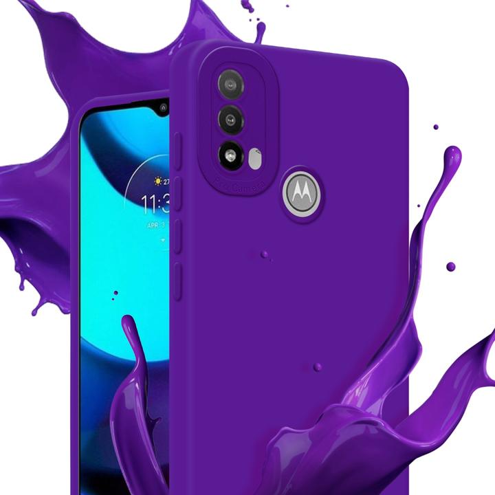 Produktbild Cadorabo Hülle für Motorola MOTO E20 im TPU Fluid LM162 Style (Motorola Moto E20)