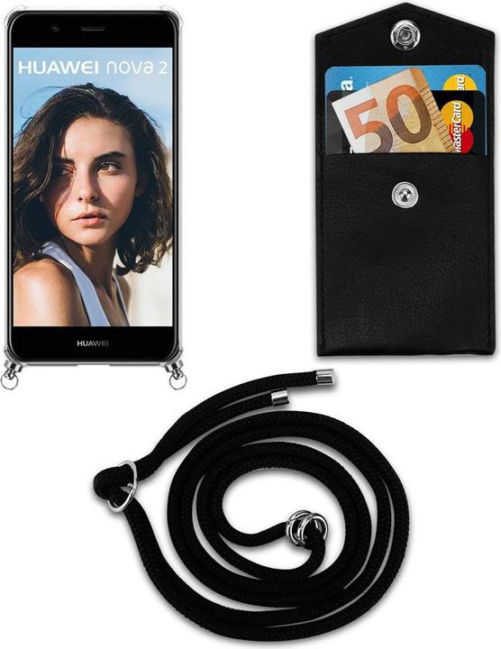 Actual product image Cadorabo Necklace Case TPU Handy Kette SILBER
