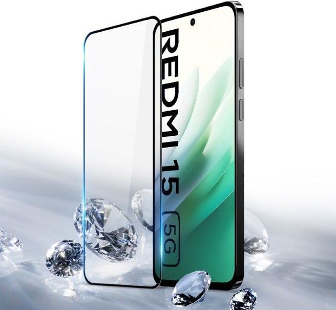 Image du produit Dux Ducis 2.5D Schutzglas Displayschutz (1 pcs, Xiaomi Redmi 15)