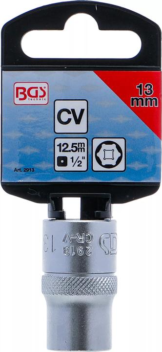 Actual product image BGS Socket, Hexagon 12.5 mm (1/2") Drive 13 mm (13 mm)