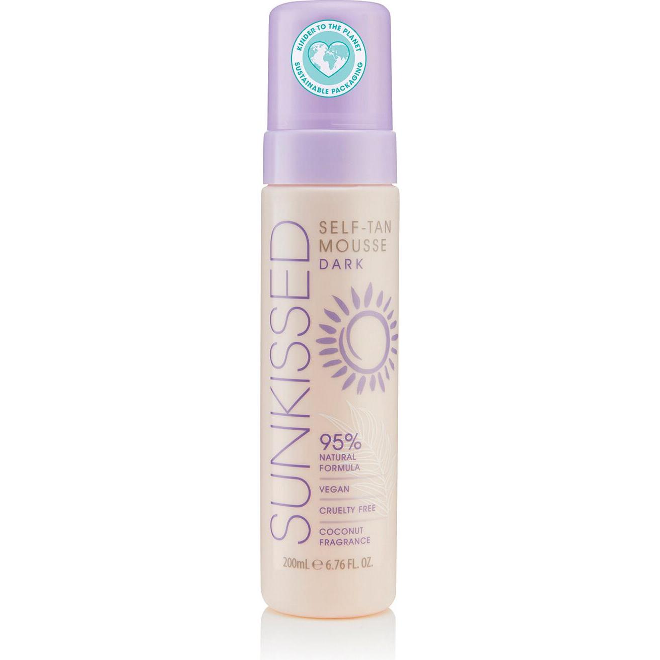 Sunkissed, Selbstbräuner, Self-Tan Mousse (Selbstbräunungstuch, 200 ml)