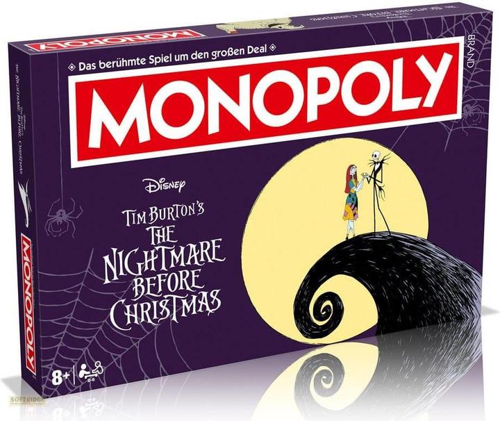 Actual product image Winning Moves Monopoly Brettspiel Nightmare Before Christmas *Deutsche Version* (German)