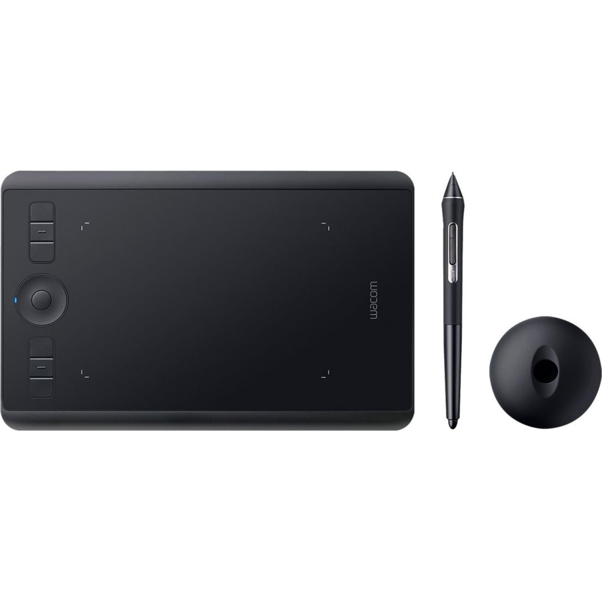 Wacom Intuos Pro S, Sud (13.30", 5080 lpi), Tavoletta grafica, Nero