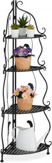 Actual product image Relaxdays Corner shelf (30 x 30 x 113 cm)